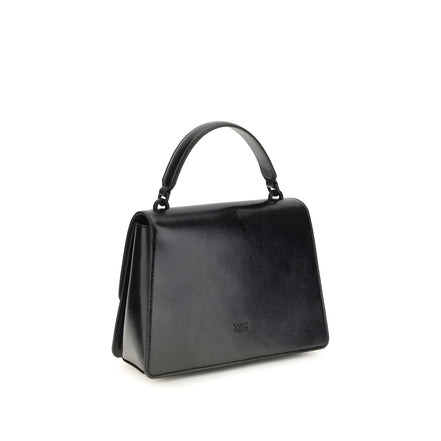 PINKO Black Love One Handbag
