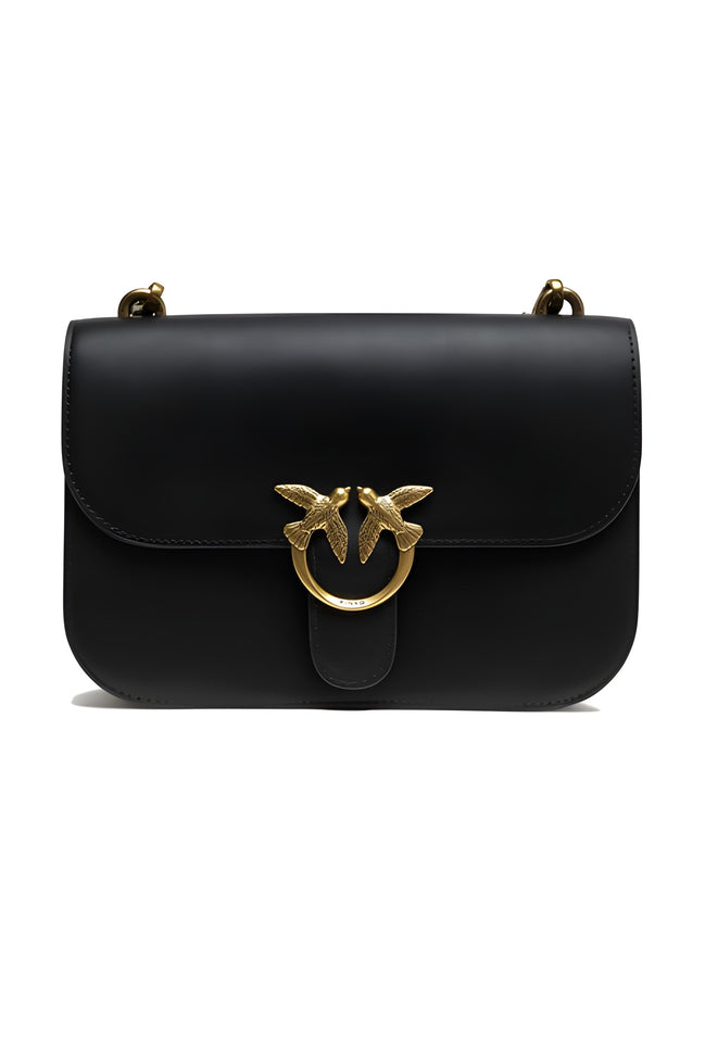 PINKO Black Love Bell Classic Shoulder Bag