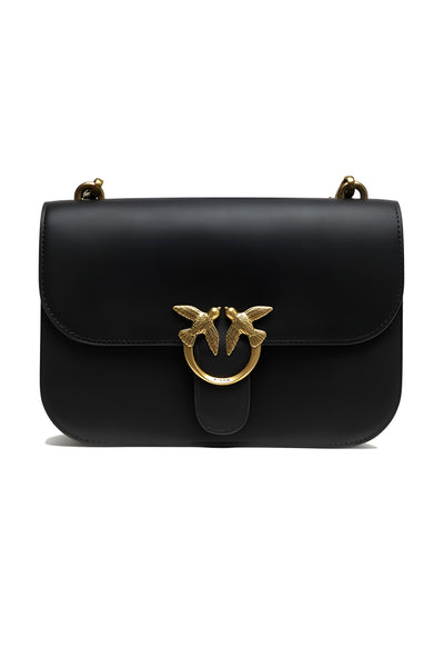 Geantă de umăr PINKO Black Love Bell Classic