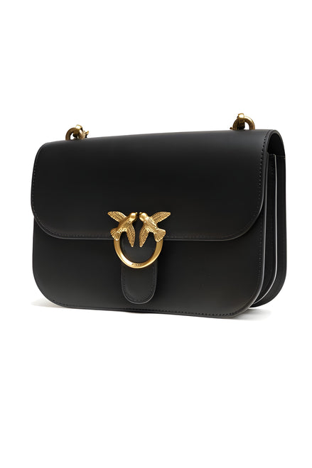 Geantă de umăr PINKO Black Love Bell Classic