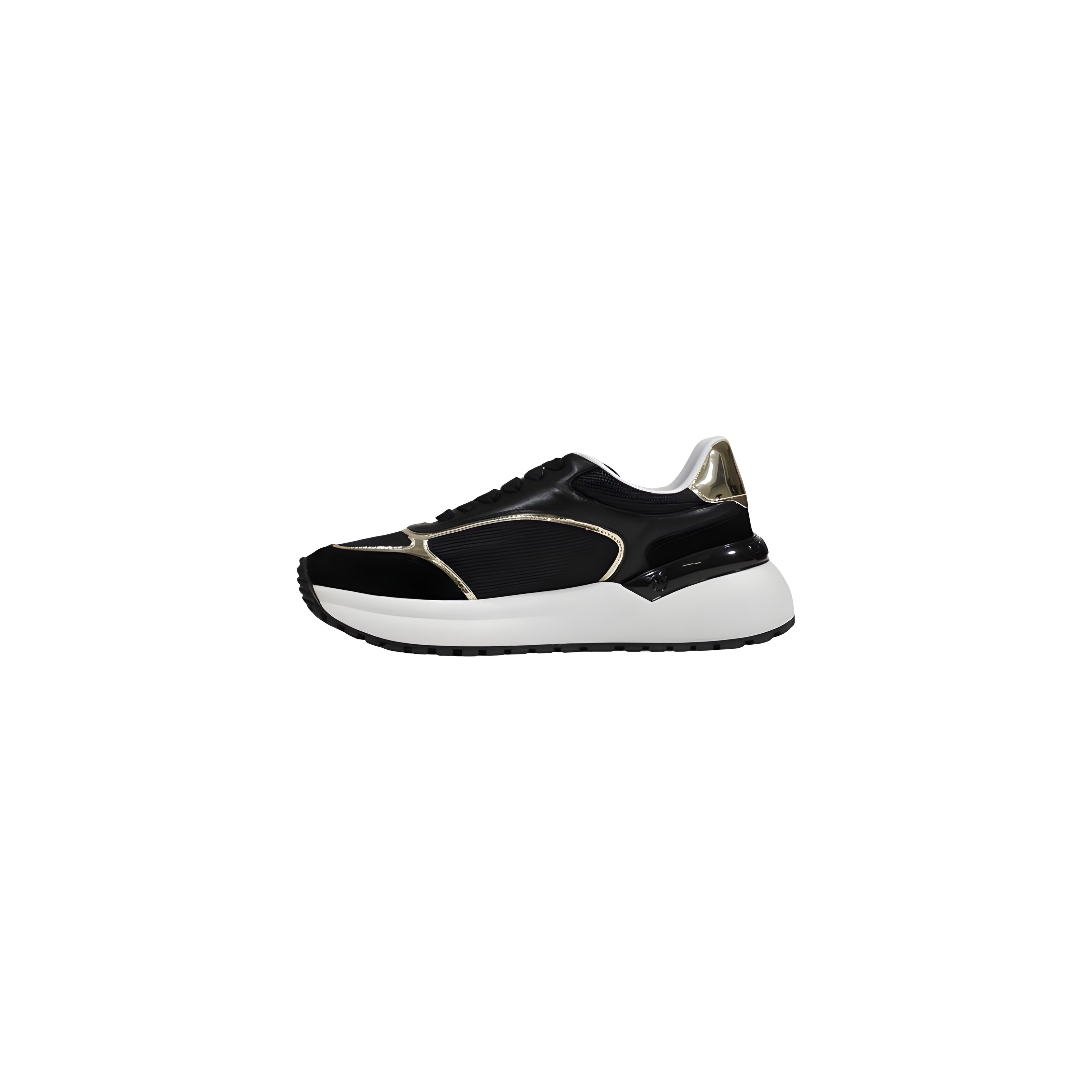PINKO Black GEM 01 Low Top Sneakers