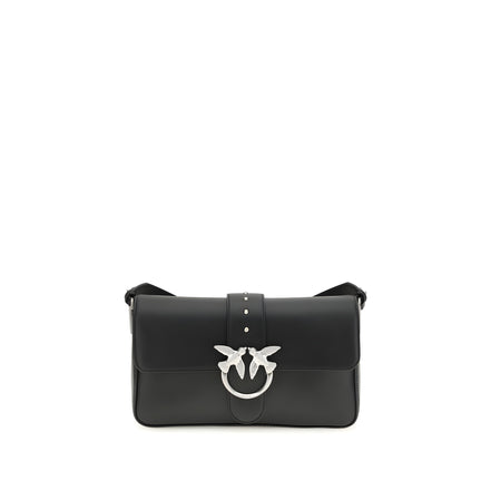 PINKO Black Love One Shoulder Bag