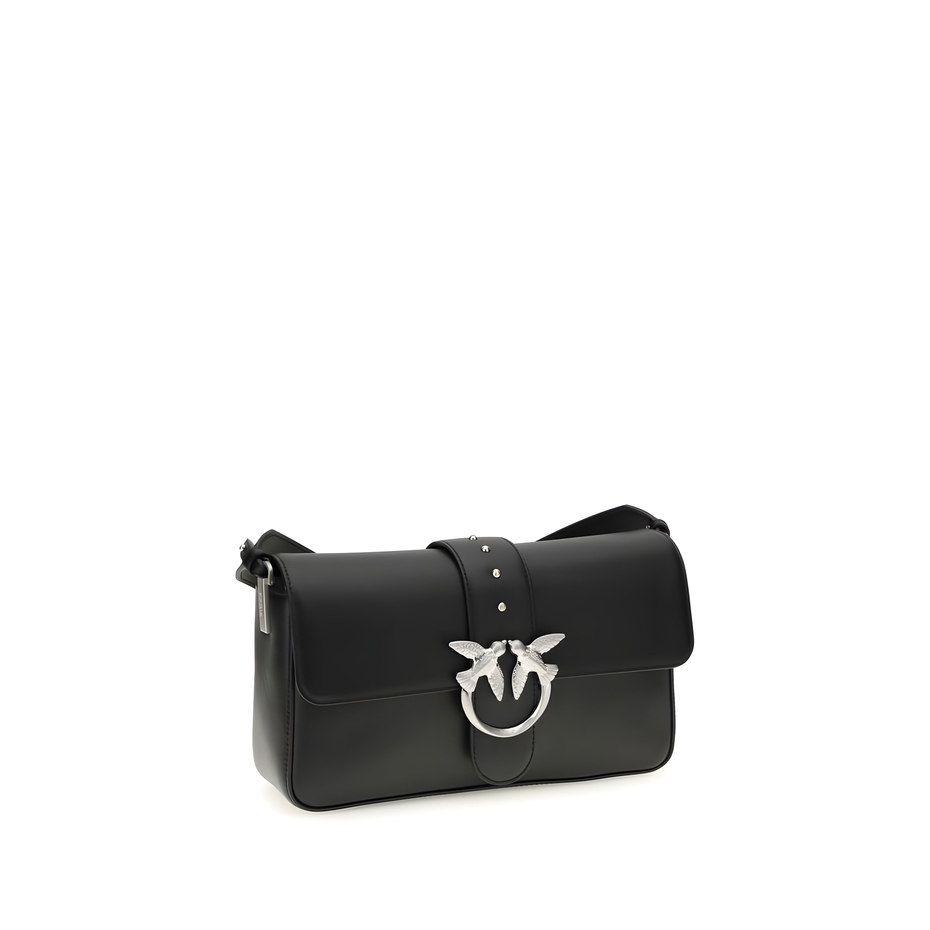 PINKO Black Love One Shoulder Bag