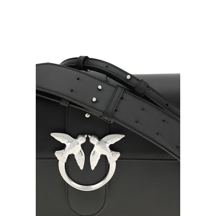 PINKO Black Love One Shoulder Bag