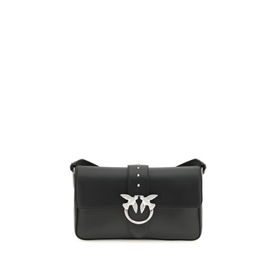 Geantă PINKO Black Love One Shoulder