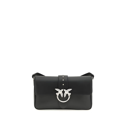 Geantă PINKO Black Love One Shoulder