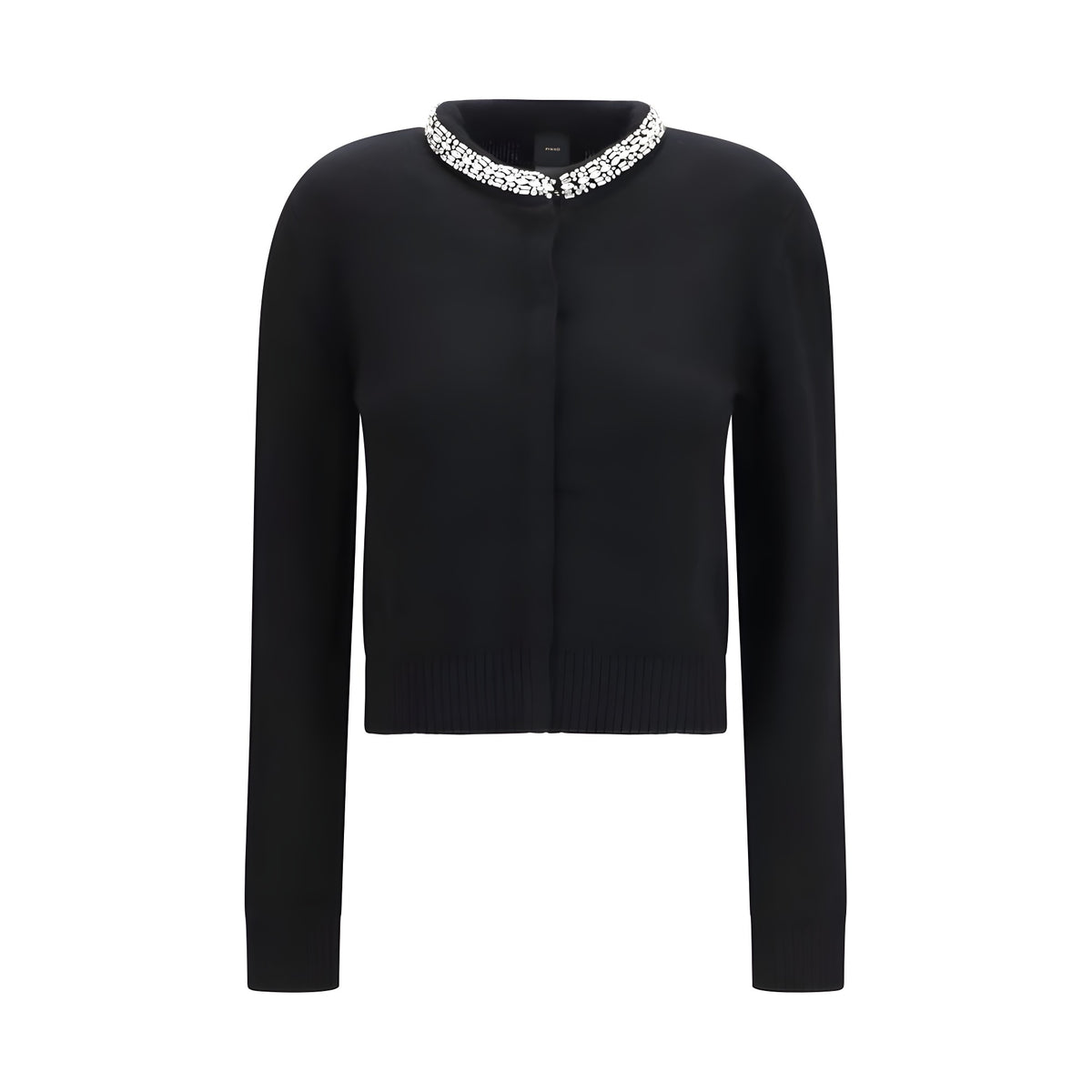 PINKO Cardigan Negru din Lână