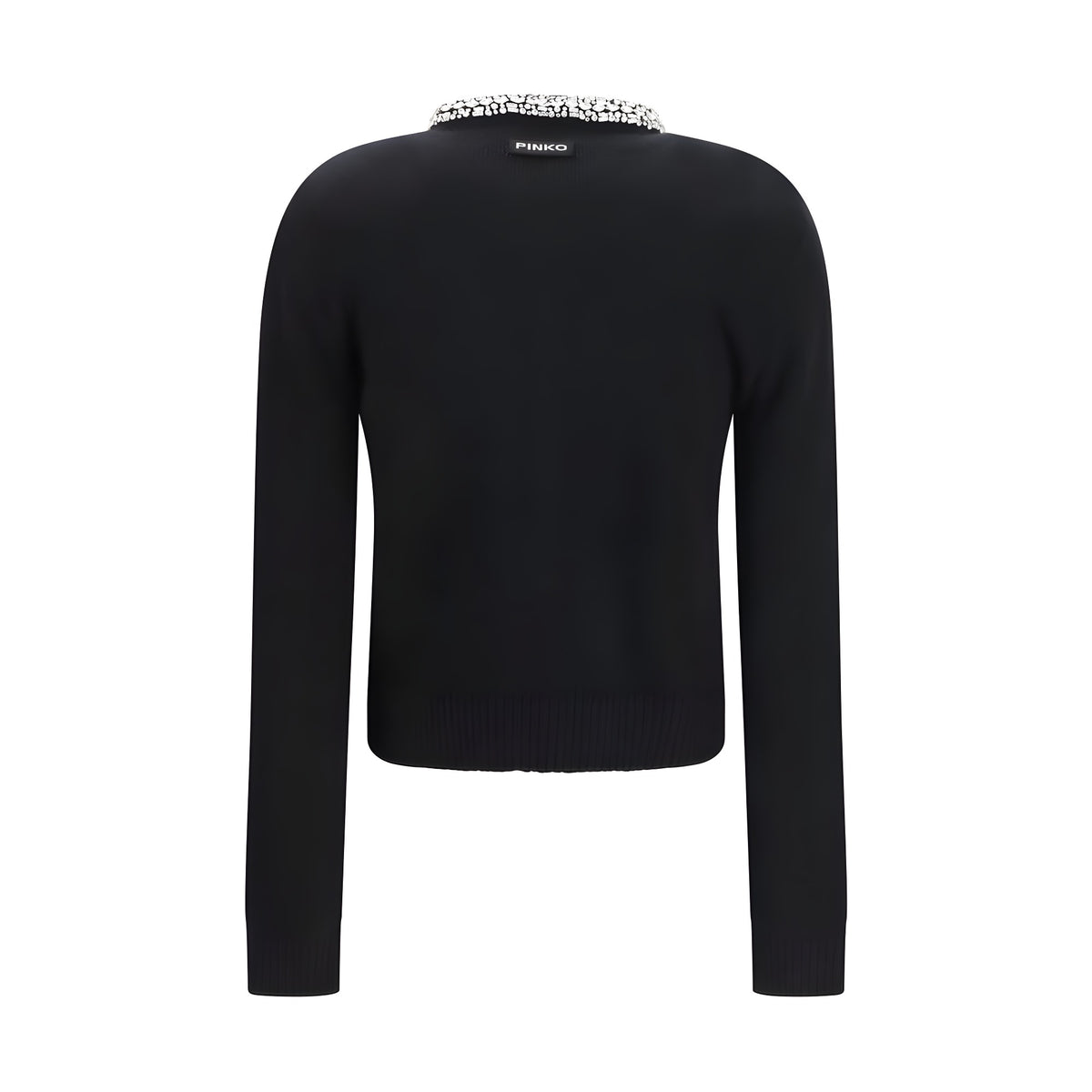 PINKO Cardigan Negru din Lână