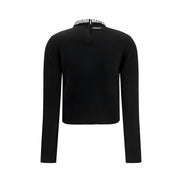 PINKO Black Wool Oves Aries Sweatshirt