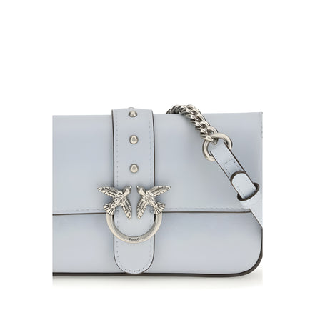 PINKO Blue Baby Love Shoulder Bag