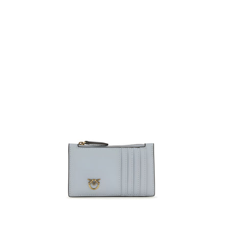 PINKO Blue Love Birds Card Holder