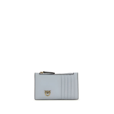 PINKO Blue Love Birds Card Holder