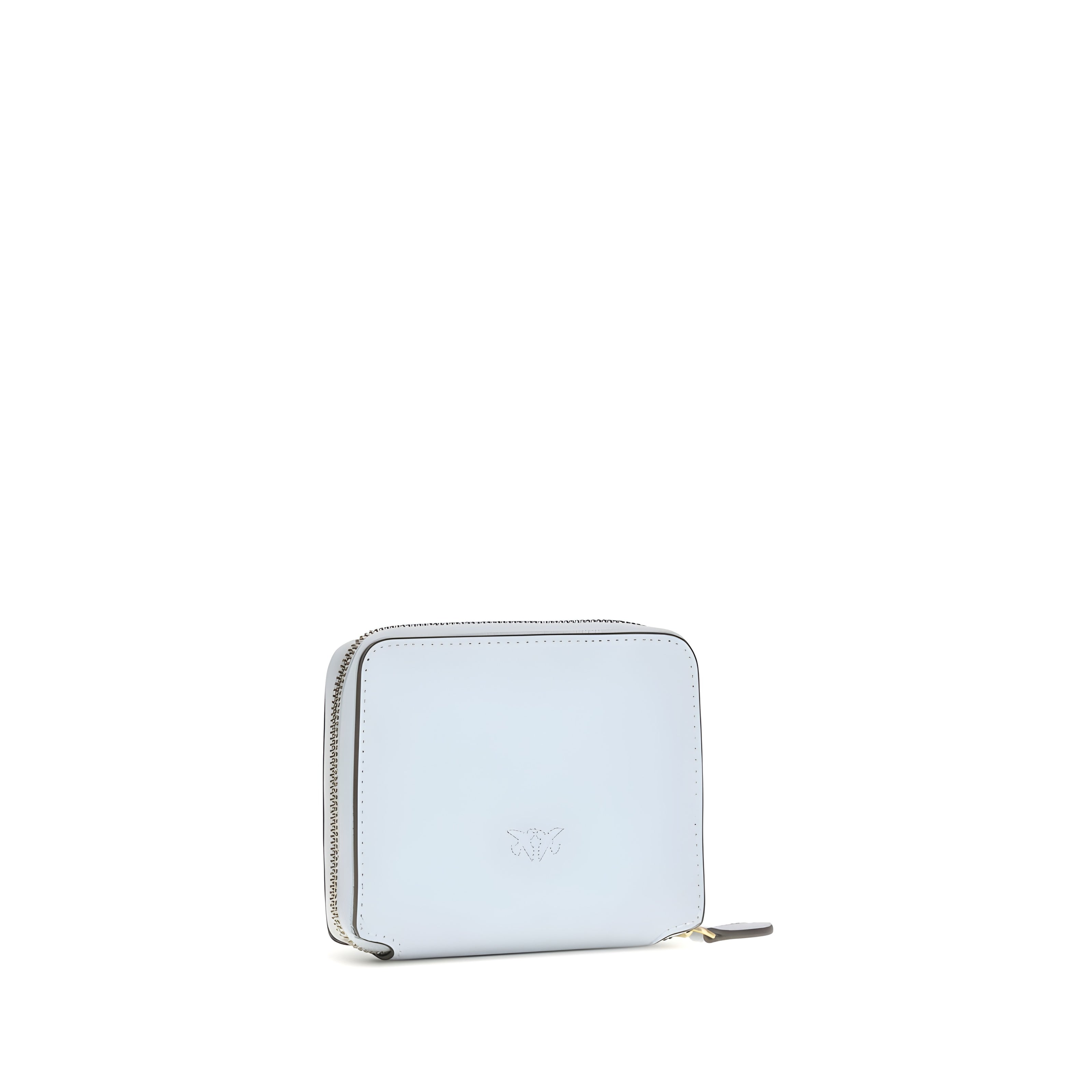 PINKO Blue Zip-Around Wallet