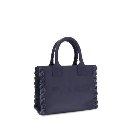Geantă shopper PINKO Blue cu logo