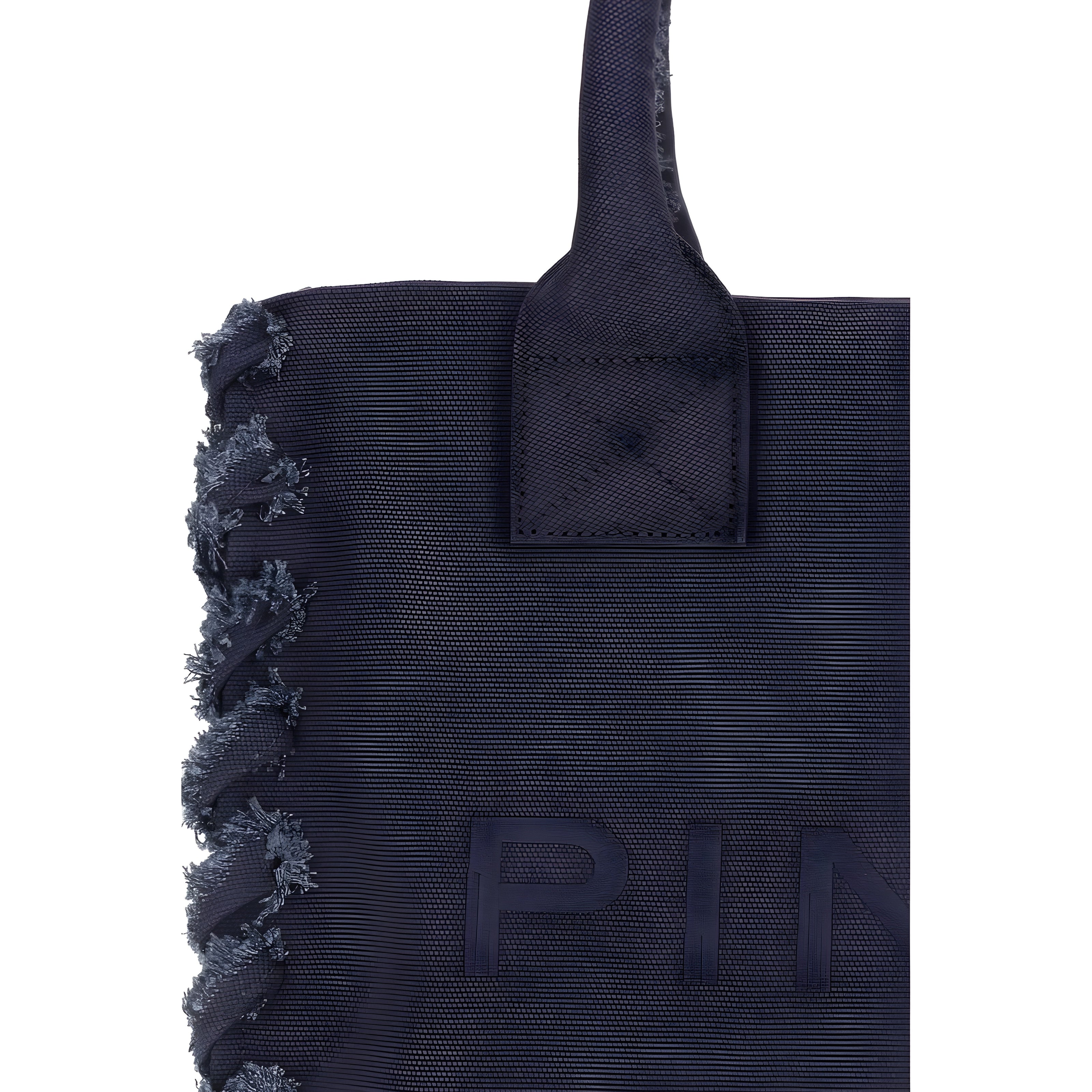 PINKO Blue Logo Tote Bag
