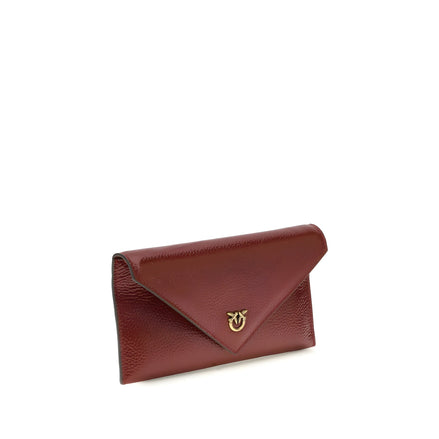 Geantă clutch PINKO Bordeaux Love Birds