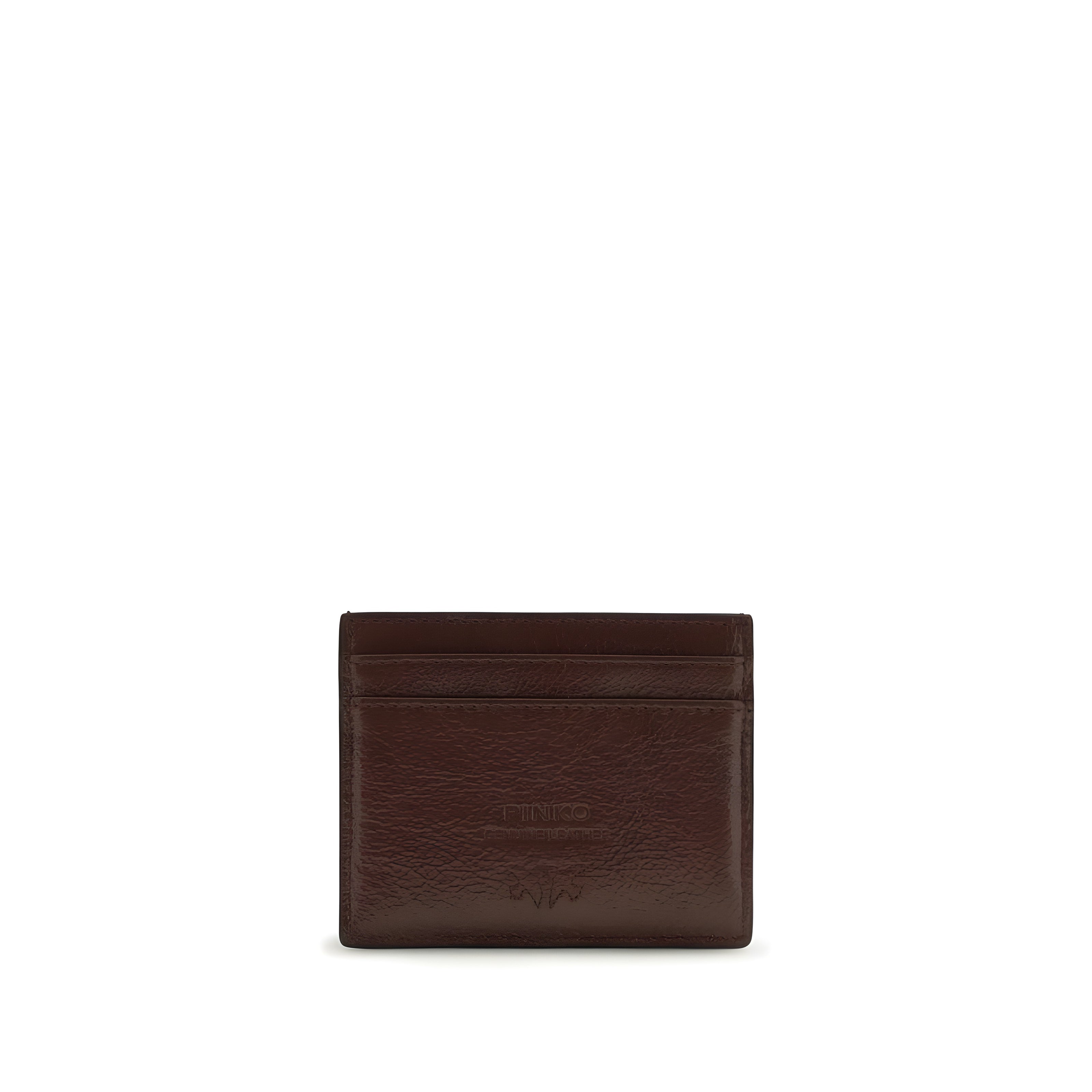 PINKO Bordeaux Vintage Card Holder