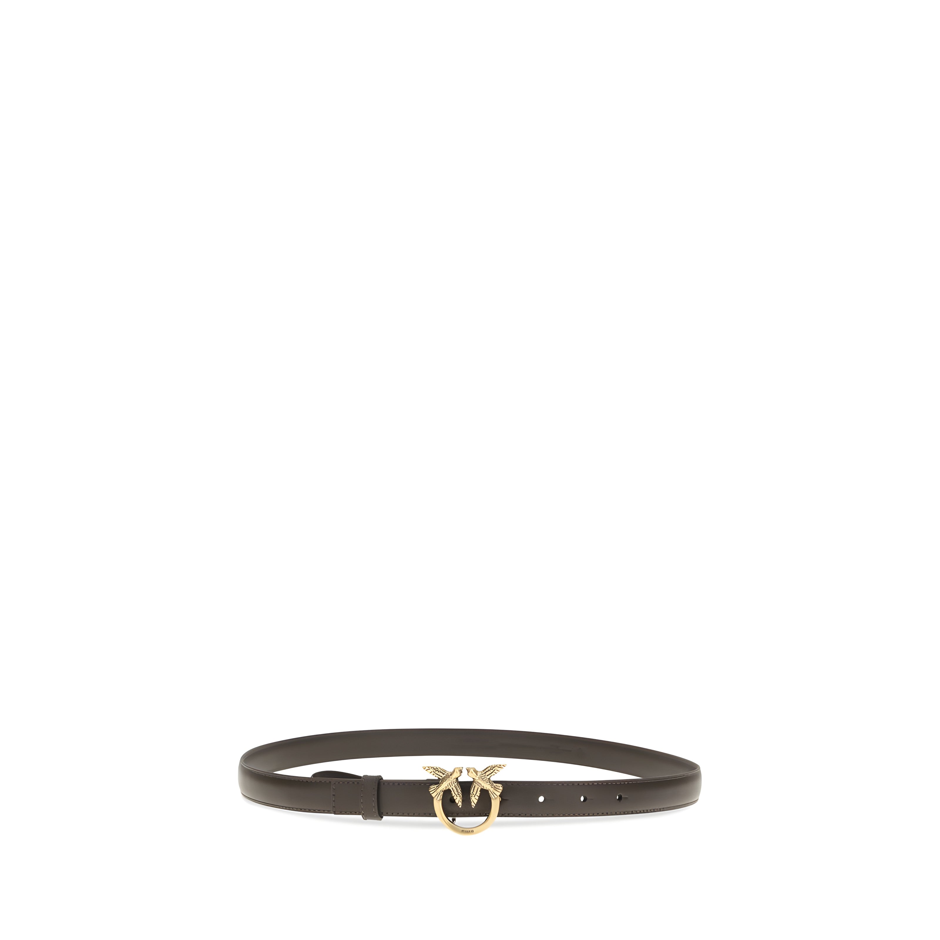 PINKO Brown Love Berry Belt 2cm