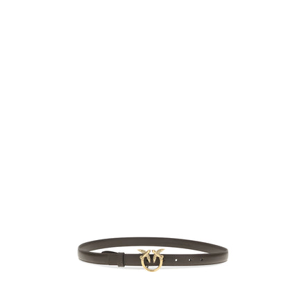 PINKO Brown Love Berry Belt 2cm