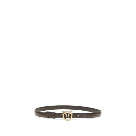 PINKO Brown Love Berry Belt 2cm