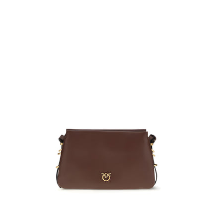 Geantă Mini de Umăr PINKO Brown One Two Three