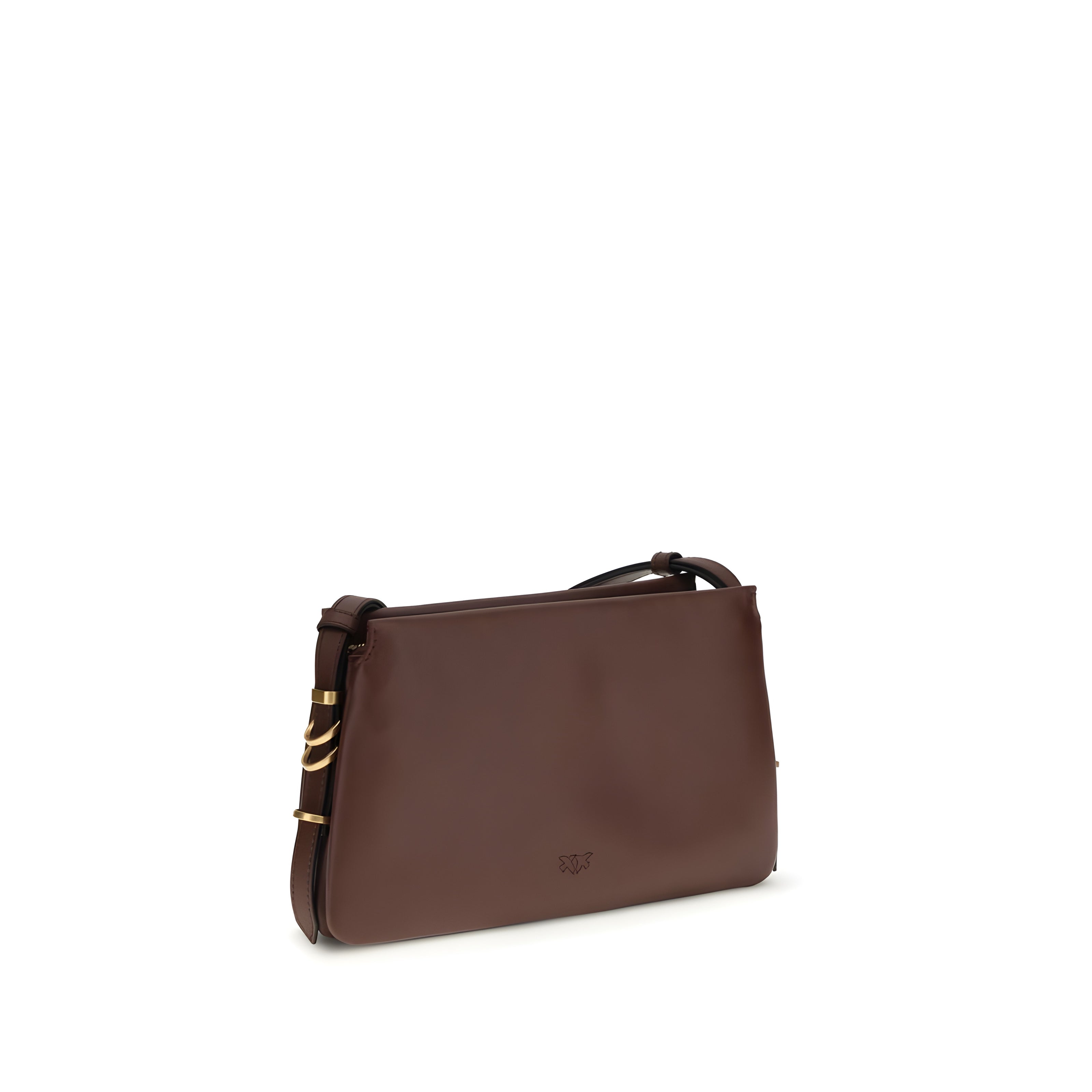 Geantă Mini de Umăr PINKO Brown One Two Three