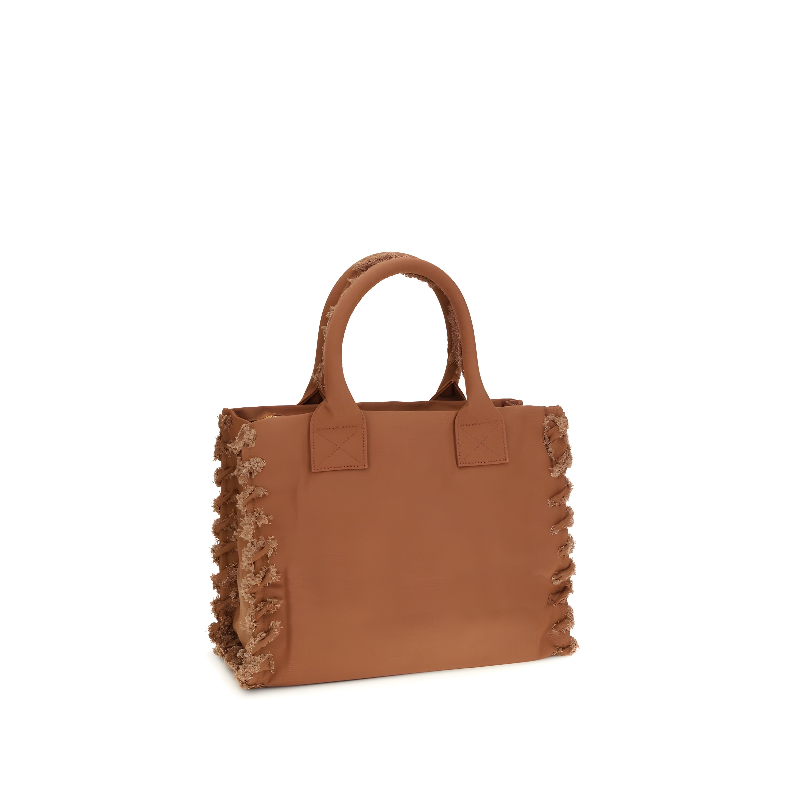 PINKO Brown Logo Tote Bag