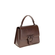 PINKO Brown Love One Handbag