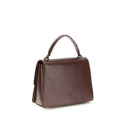 PINKO Brown Love One Handbag