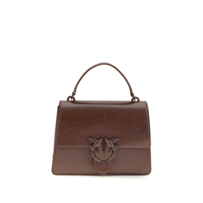 Geantă PINKO Brown Love One