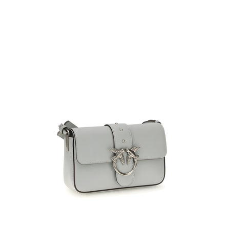 Geantă de umăr PINKO Gray Mini Love