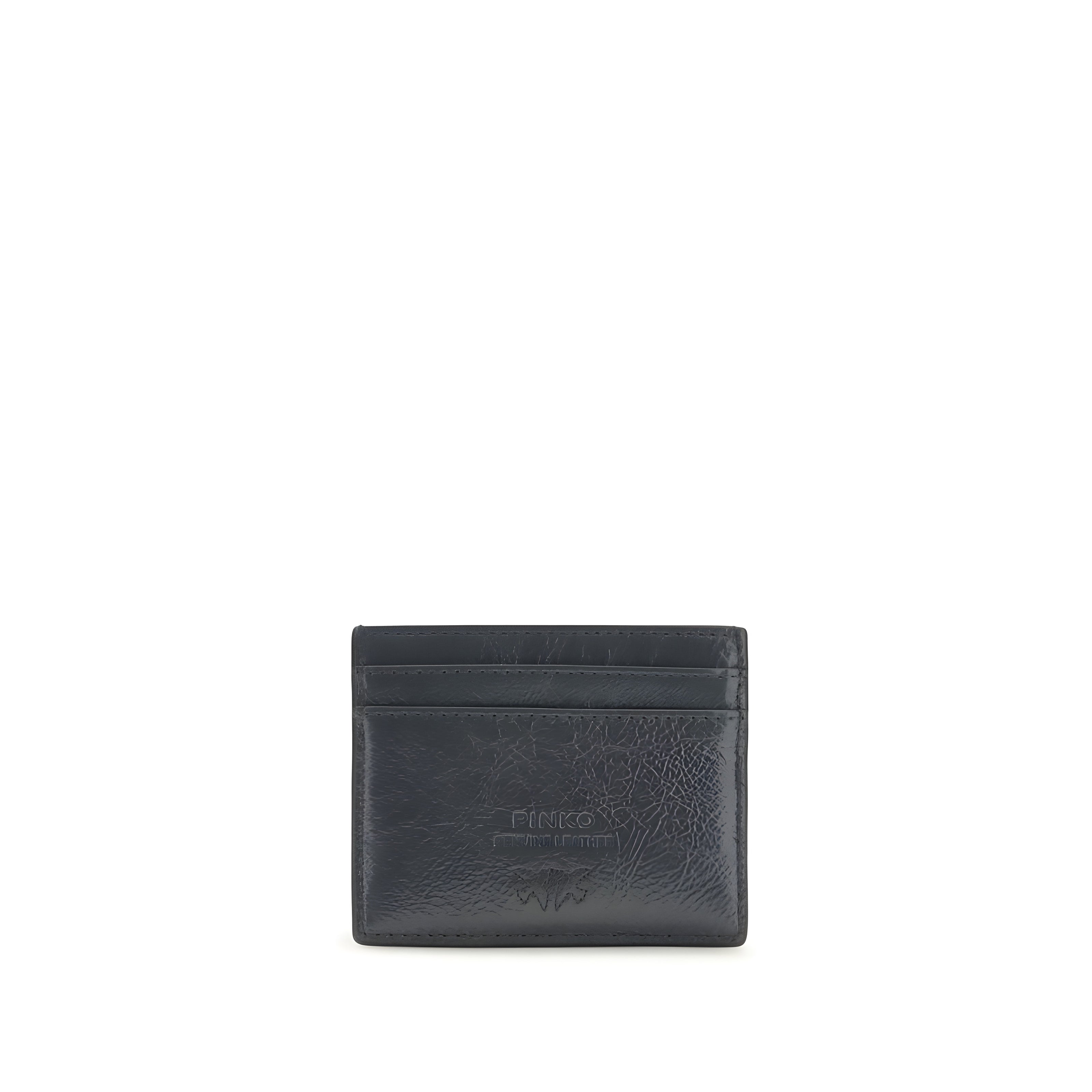 PINKO Gray Vintage Card Holder