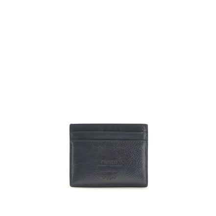 PINKO Gray Vintage Card Holder