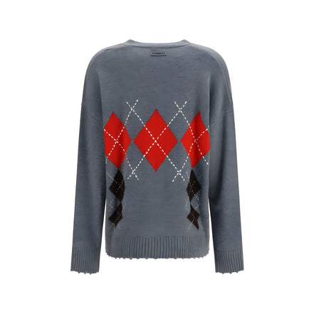 PINKO Gray Wool Cardigan