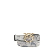 PINKO Multicolor Python Print Belt