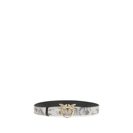 PINKO Multicolor Python Print Belt