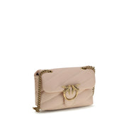 Geantă crossbody PINKO multicoloră din piele Love Baby