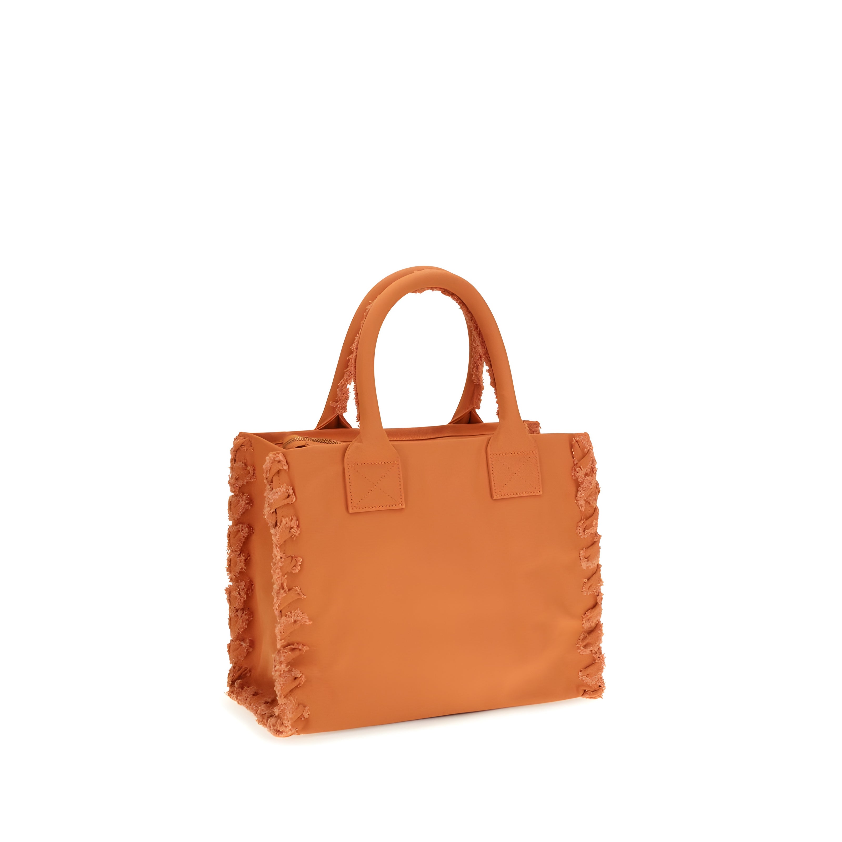 PINKO Orange Logo Tote Bag