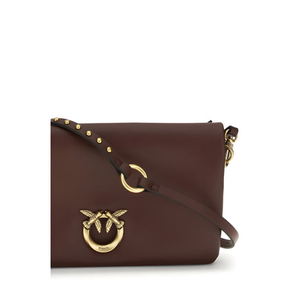 PINKO Purple Love Click Soft Mini Shoulder Bag