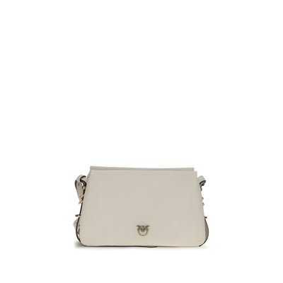 Geantă de umăr mini PINKO White One Two Three