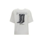 PINKO White Carmagnola T-Shirt