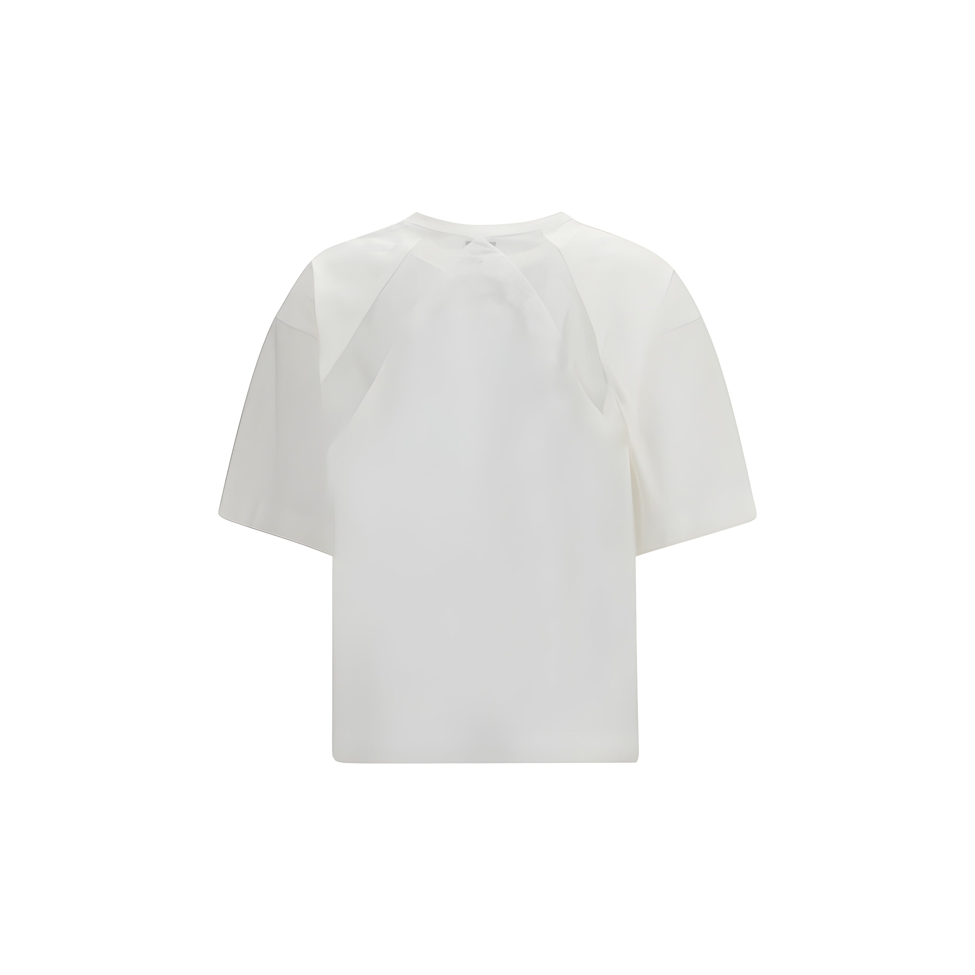 PINKO White Stephanie Lace T-Shirt