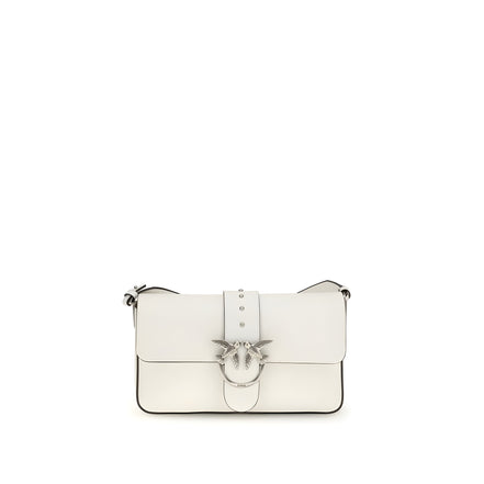 Geantă One Shoulder PINKO White Love