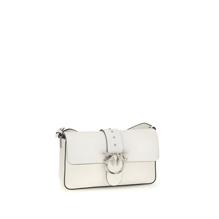 Geantă One Shoulder PINKO White Love