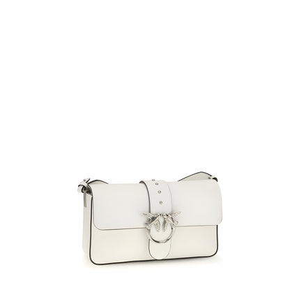 Geantă One Shoulder PINKO White Love