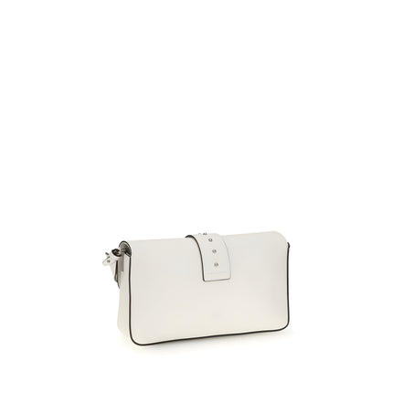 Geantă One Shoulder PINKO White Love