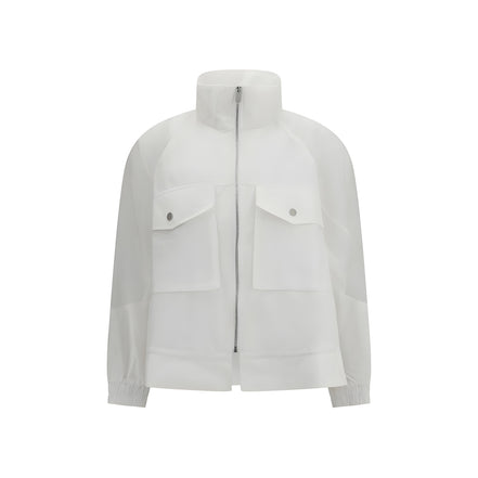 PINKO White Beth Shell Jacket