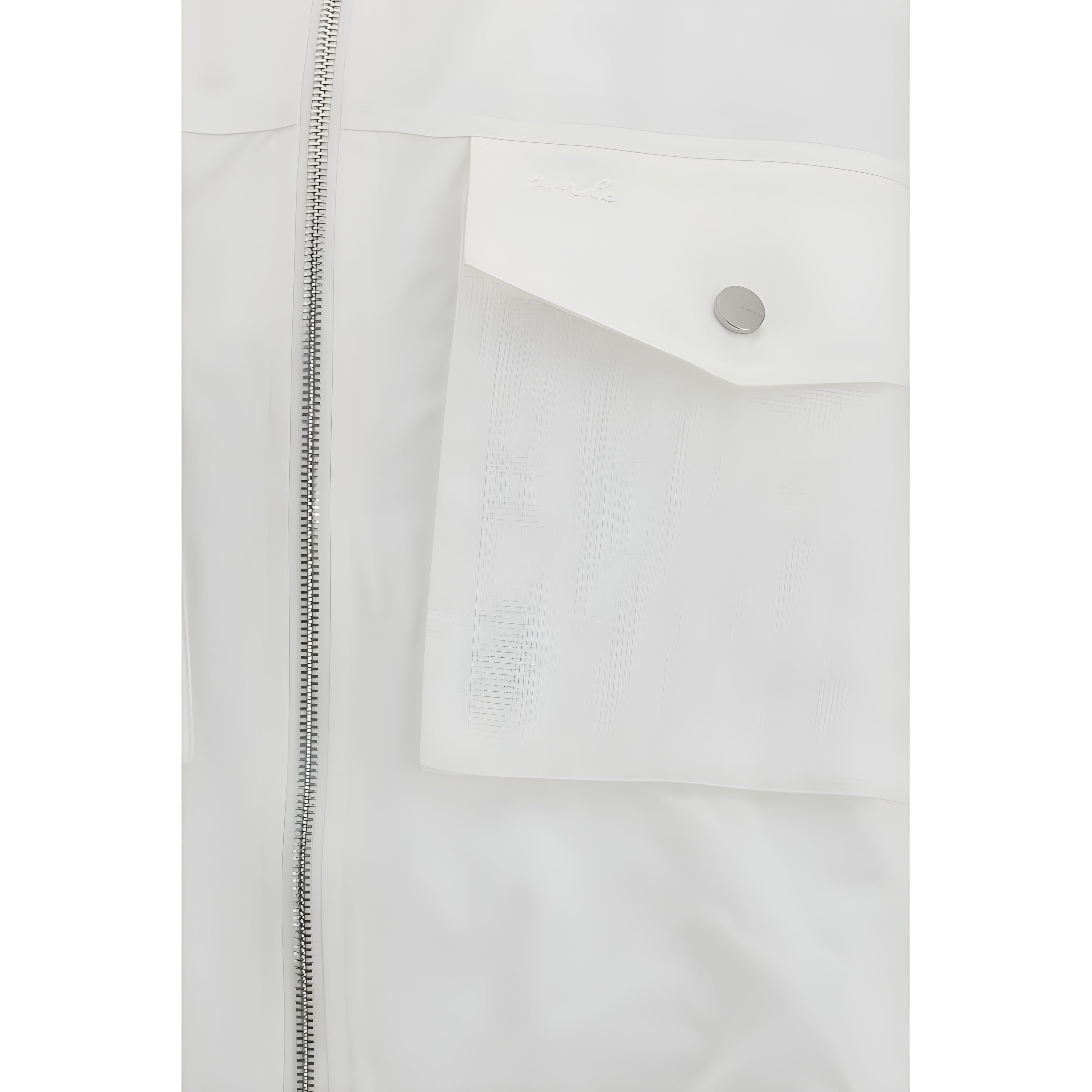 PINKO White Beth Shell Jacket