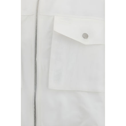 PINKO White Beth Shell Jacket