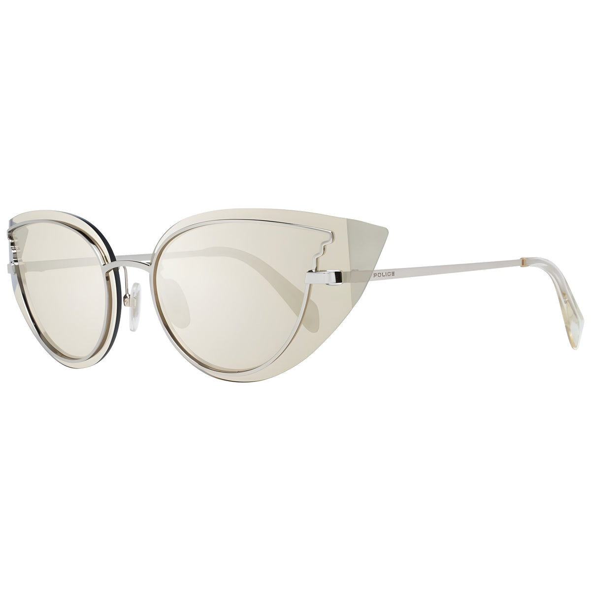 Police Gold Metal Sunglasses